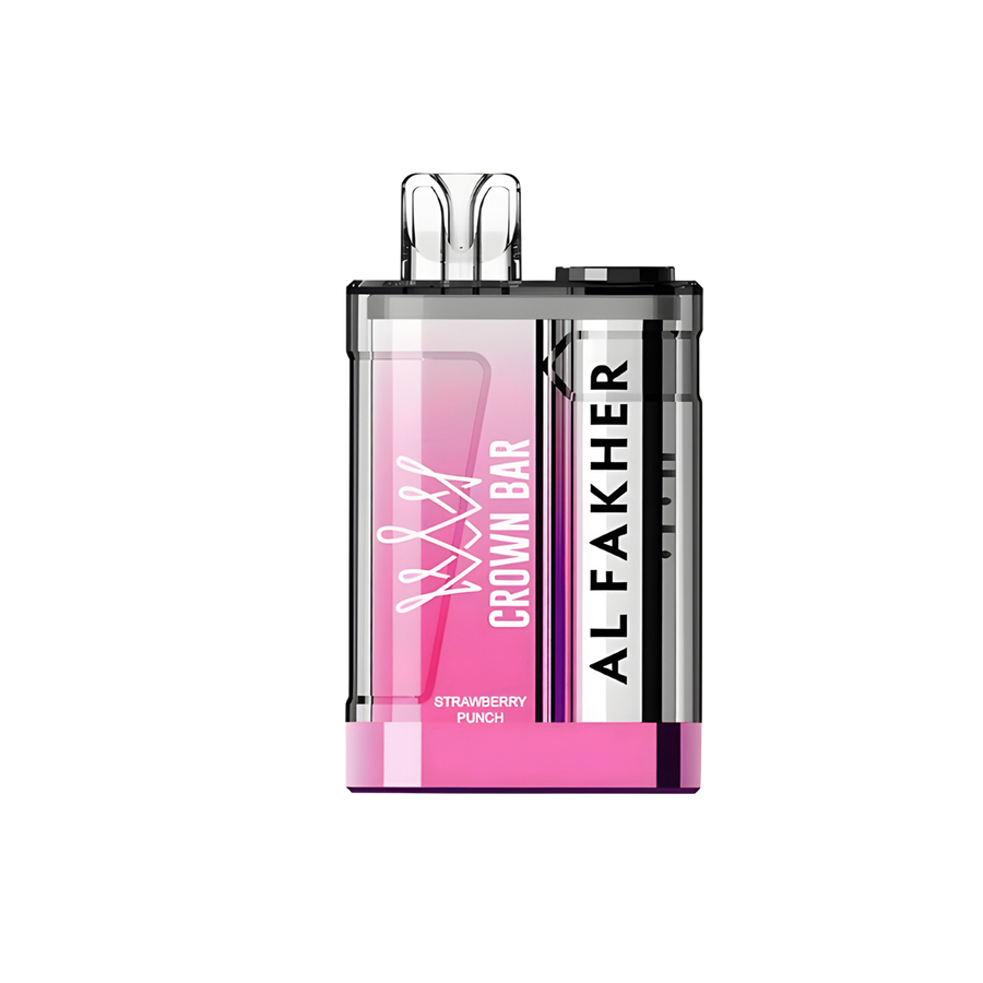 AL Fakher Crown Bar Crystal Disposable Vape | 5% Nic in 20 Flavors AL Fakher Crown Bar Crystal Disposable Vape | 5% Nic in 20 Flavors