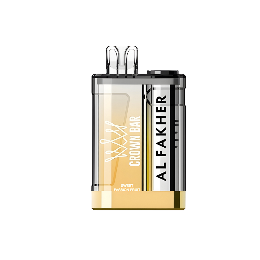 AL Fakher Crown Bar Crystal Disposable Vape | 5% Nic in 20 Flavors AL Fakher Crown Bar Crystal Disposable Vape | 5% Nic in 20 Flavors