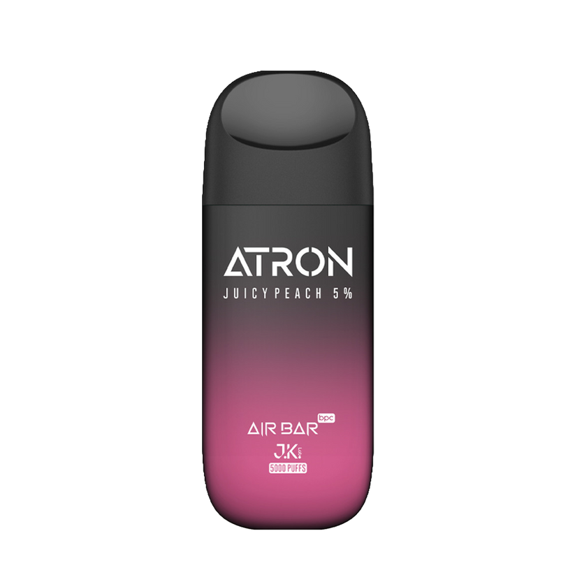 AIR BAR ATRON DISP 5000 PUFFS 10CT - JUICY PEACH