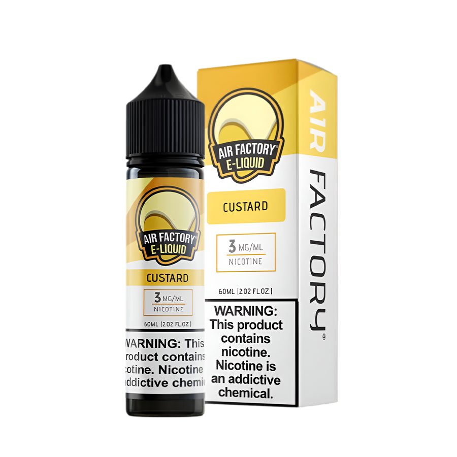 Air Factory Freebase Vape Juice 3 Mg Custard 