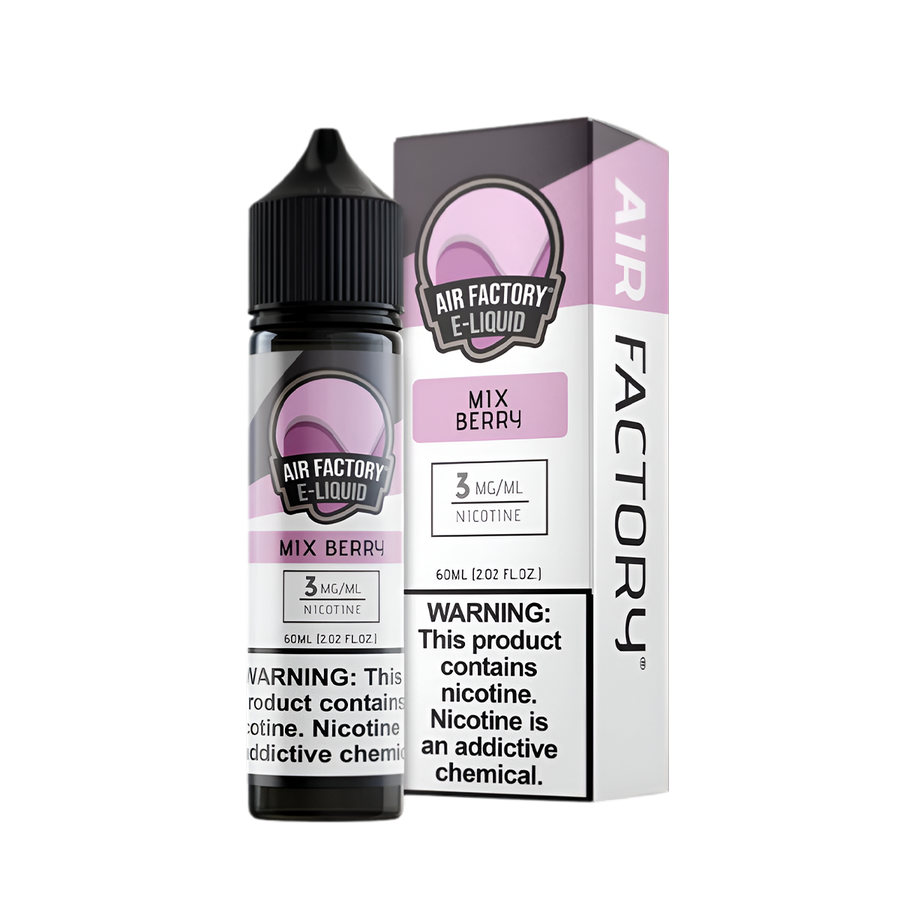 Air Factory Freebase Vape Juice 3 Mg Mix Berry 
