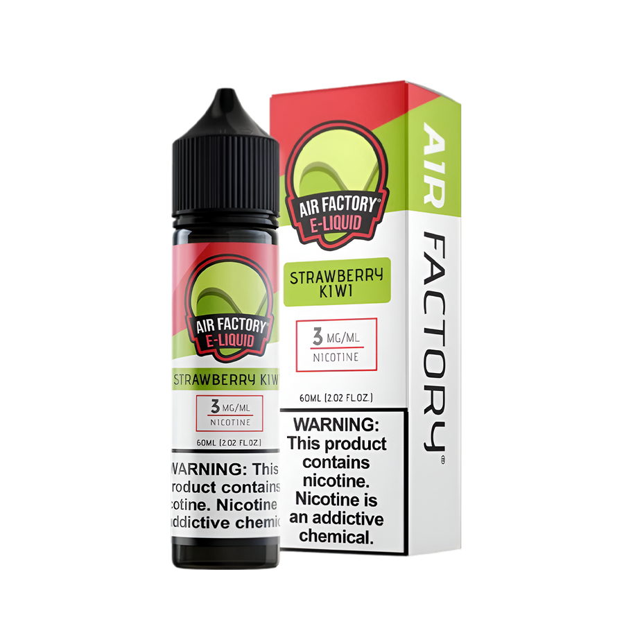 Air Factory Freebase Vape Juice 3 Mg Strawberry Kiwi 