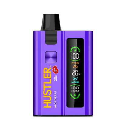 Hustler Kiss 20K Disposable Vape Aloe Grape  