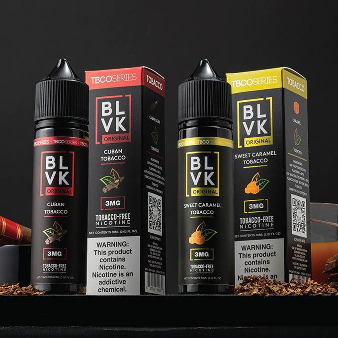 BLVK Tbco Freebase Vape Juice