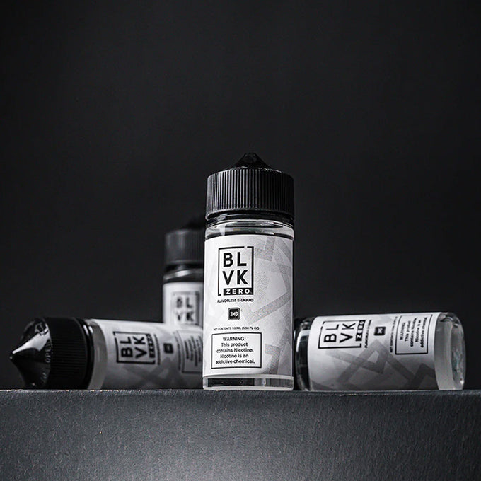 BLVK Zero Freebase Vape Juice | 0 ~ 6 Mg Nic in 1 Flavor BLVK Zero Freebase Vape Juice | 0 ~ 6 Mg Nic in 1 Flavor