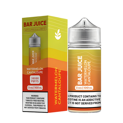 Bar Juice Freebase Vape Juice 3 Mg Watermelon Cantaloupe 