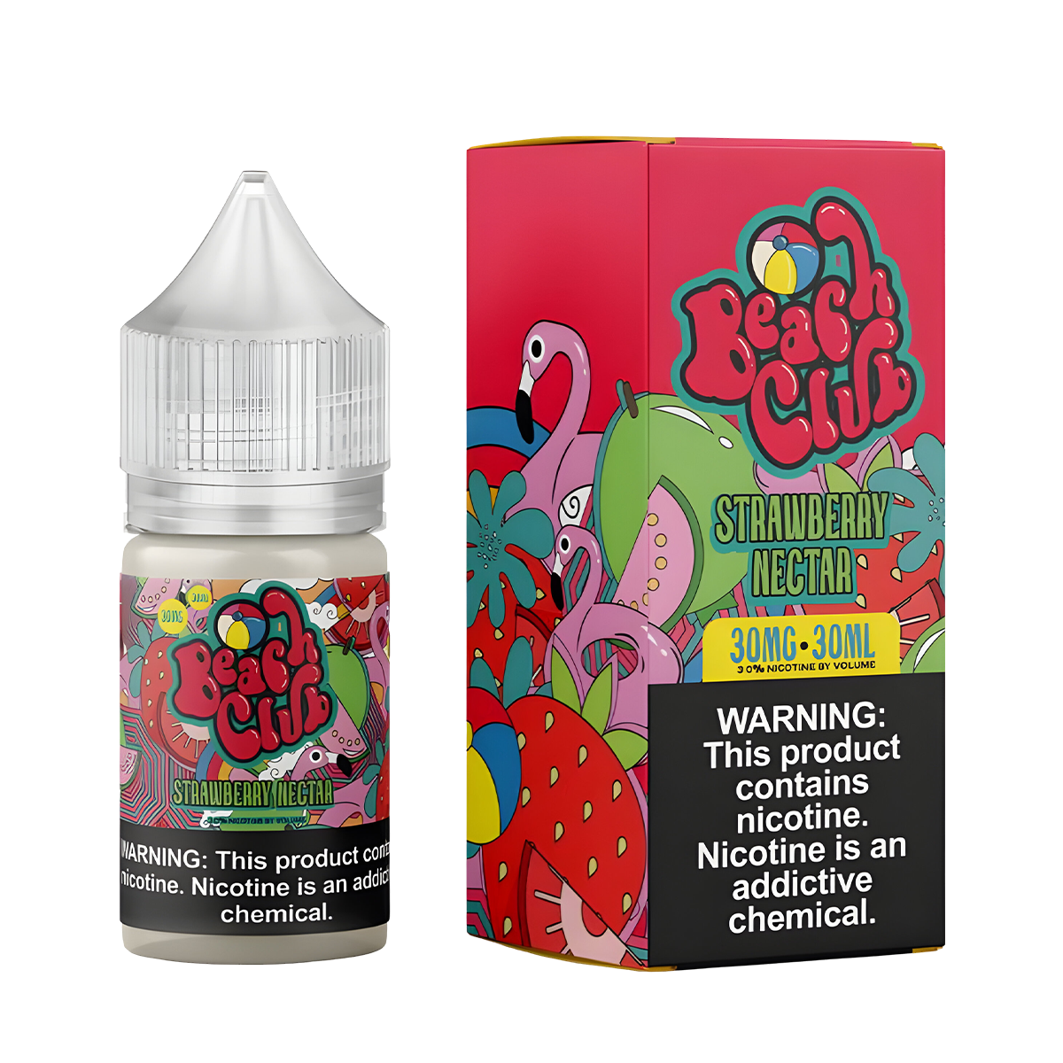 Beach Club Salt Nic Vape Juice | 30 ~ 50 Mg Nic in 5 Flavors Beach Club Salt Nic Vape Juice | 30 ~ 50 Mg Nic in 5 Flavors