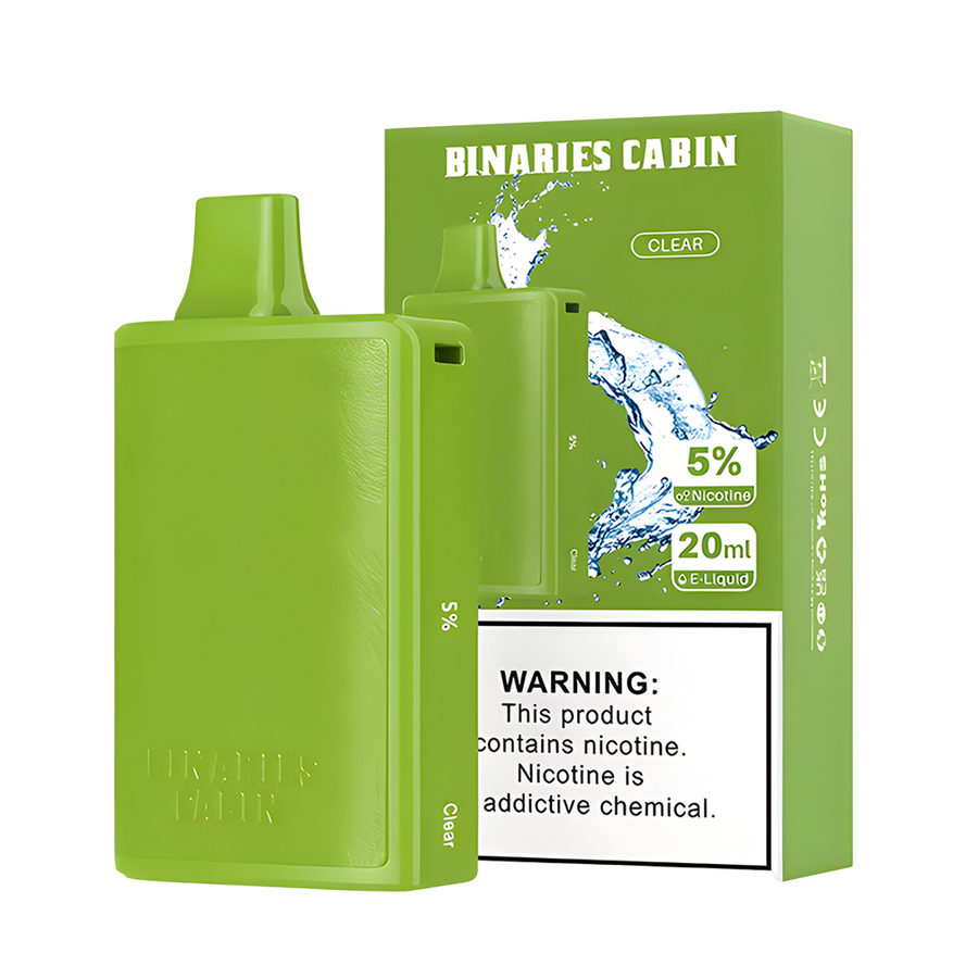 HorizonTech Binaries Cabin 10000 Disposable Vape Clear 50 Mg 