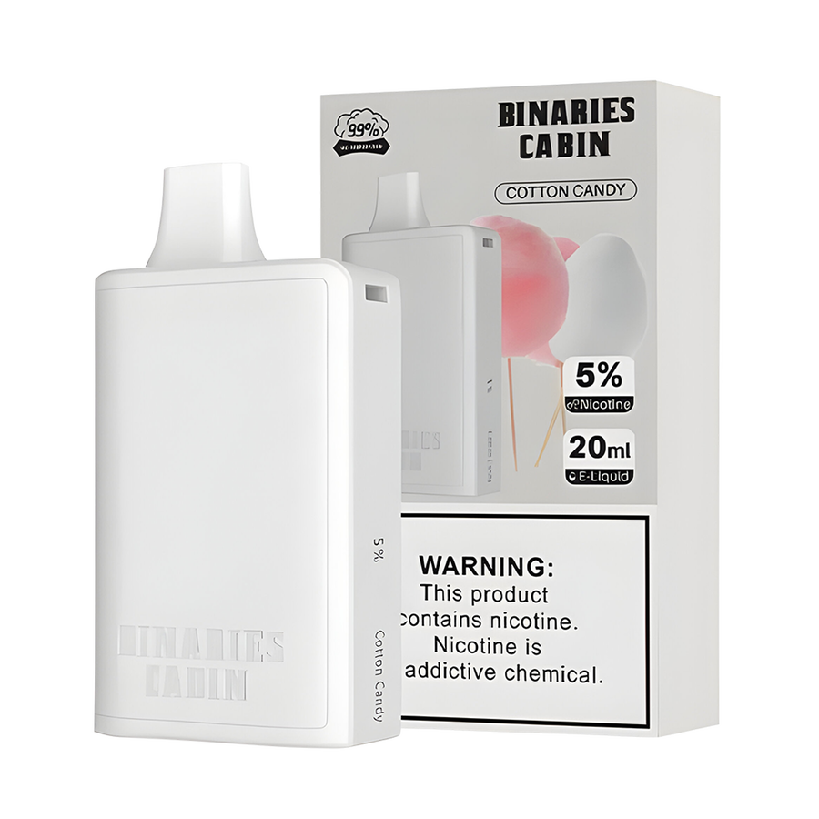 HorizonTech Binaries Cabin 10000 Disposable Vape Cotton Candy 50 Mg 