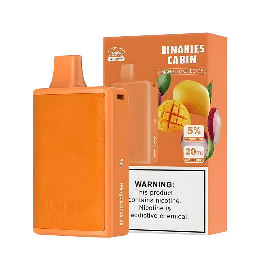 HorizonTech Binaries Cabin 10000 Disposable Vape Mango Lychee Ice 50 Mg 