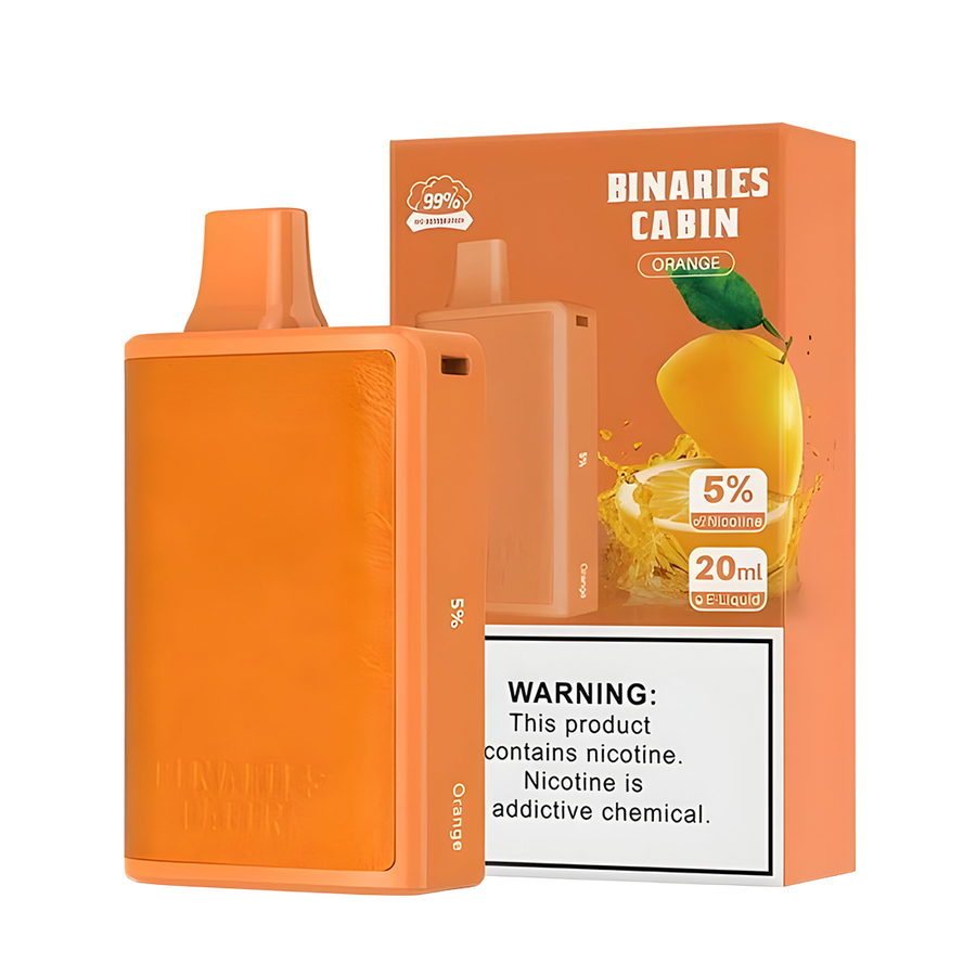 HorizonTech Binaries Cabin 10000 Disposable Vape Orange 50 Mg 