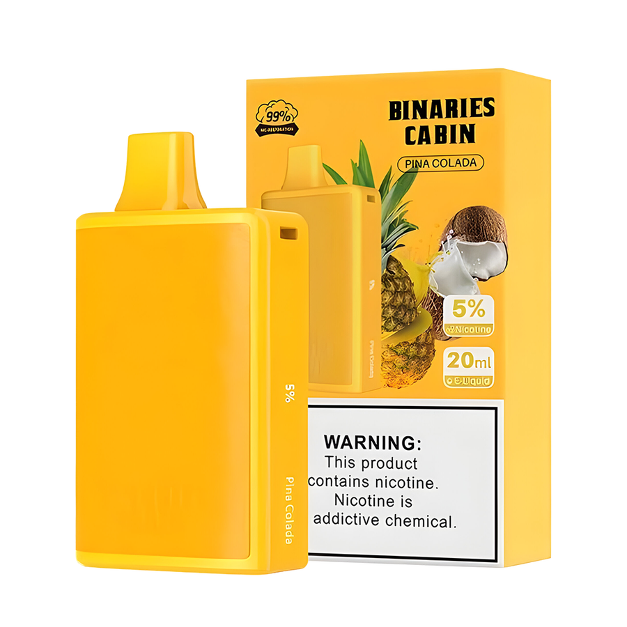 HorizonTech Binaries Cabin 10000 Disposable Vape Pina Colada 50 Mg 