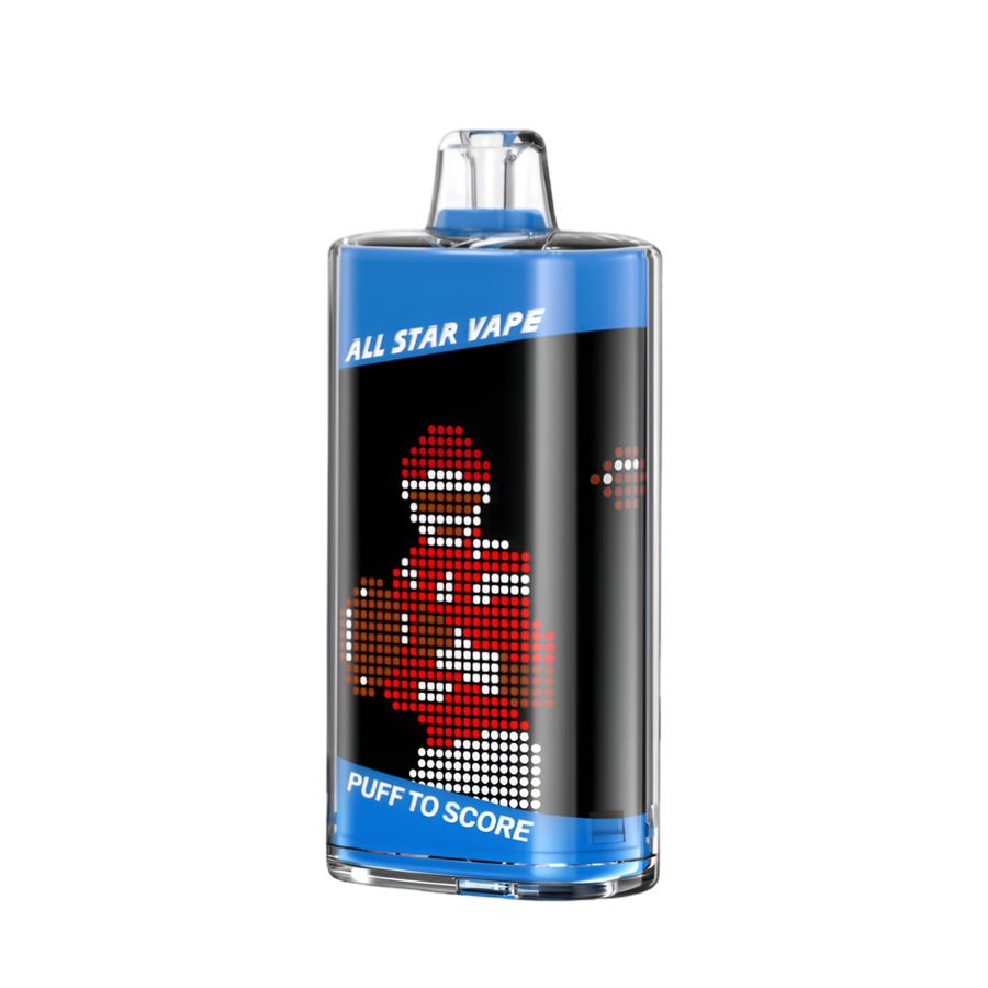 All Star 30K Disposable Vape Blue Razz Gummy  