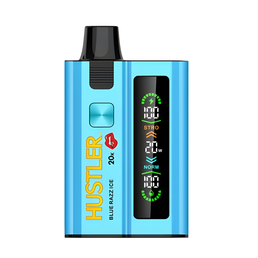 Hustler Kiss 20K Disposable Vape Blue Razz Ice  