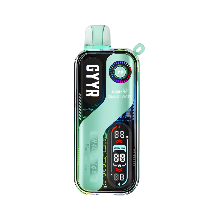 GYYR x Wynn Bar Challenger 30K Disposable Vape Blue Razz Ice  