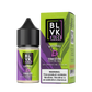 BLVK Aloe Salt Nicotine Vape Juice 35 Mg Grape Ice 