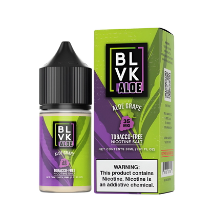 BLVK Aloe Salt Nic Vape Juice | 35 ~ 50 Mg Nic in 4 Flavors BLVK Aloe Salt Nic Vape Juice | 35 ~ 50 Mg Nic in 4 Flavors