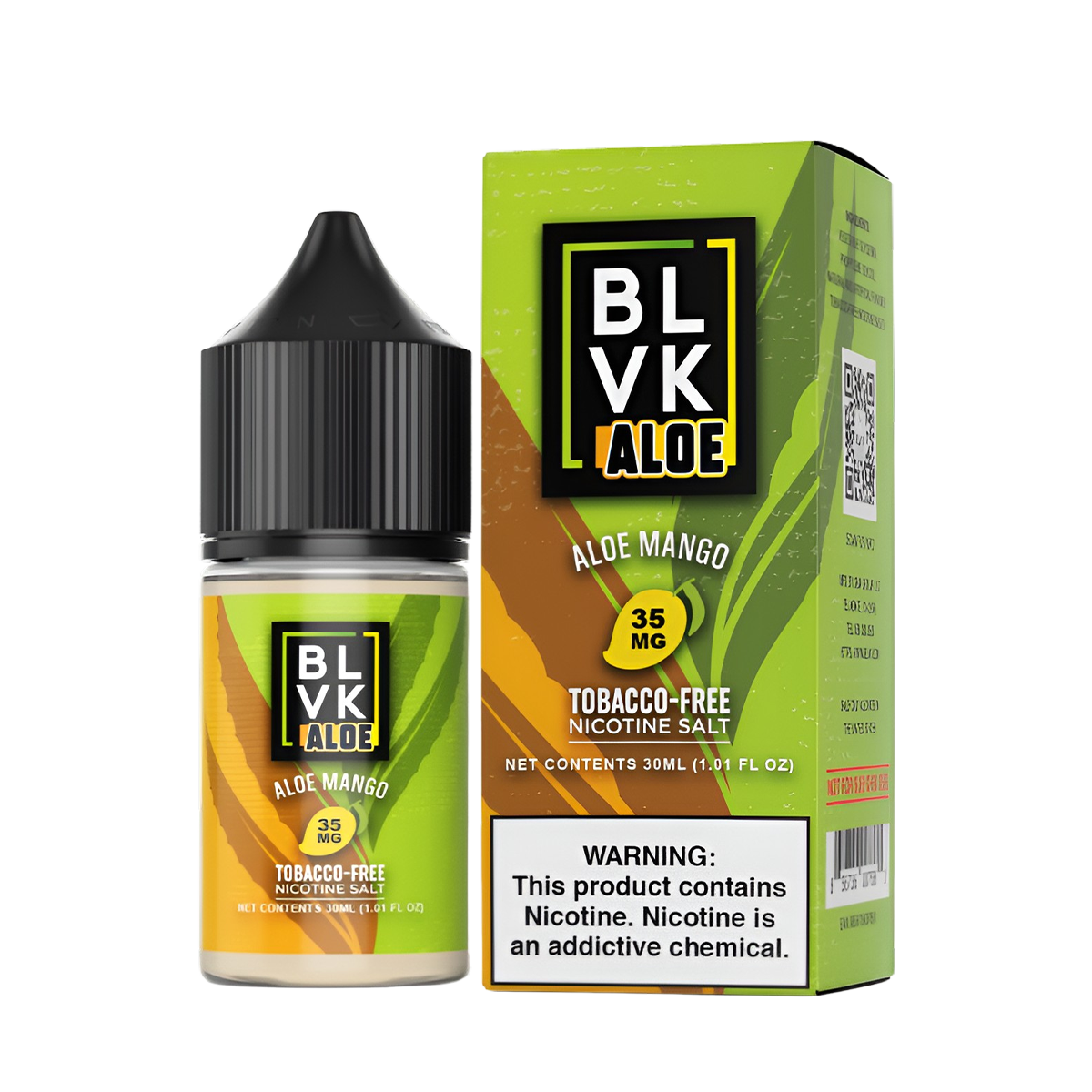 BLVK Aloe Salt Nic Vape Juice | 35 ~ 50 Mg Nic in 4 Flavors BLVK Aloe Salt Nic Vape Juice | 35 ~ 50 Mg Nic in 4 Flavors