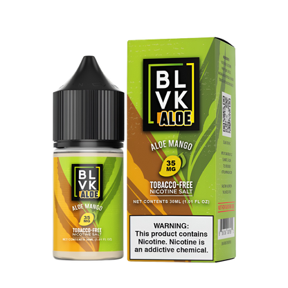 BLVK Aloe Salt Nicotine Vape Juice 35 Mg Mango Ice 
