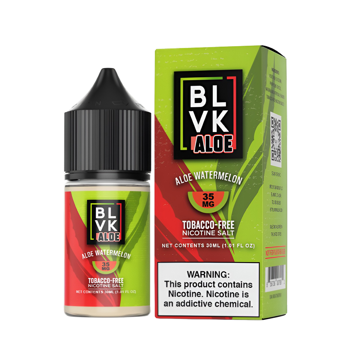 BLVK Aloe Salt Nic Vape Juice | 35 ~ 50 Mg Nic in 4 Flavors BLVK Aloe Salt Nic Vape Juice | 35 ~ 50 Mg Nic in 4 Flavors