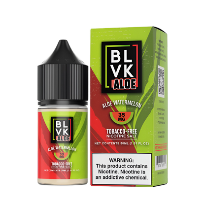BLVK Aloe Salt Nicotine Vape Juice 35 Mg Watermelon Ice 