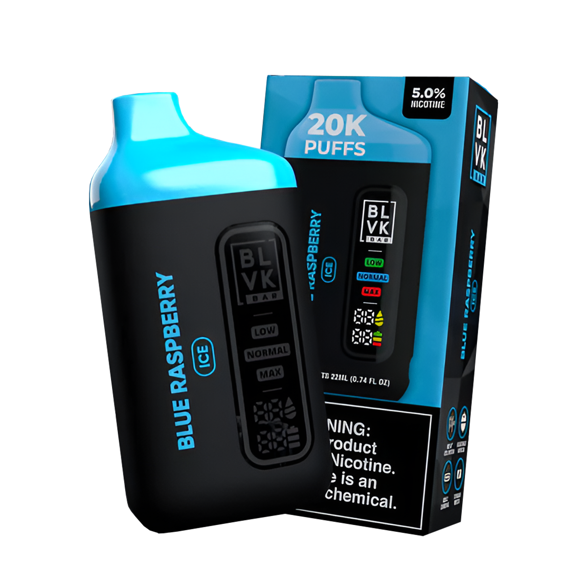 Blvk Blue Raspberry BLVK Bar 20K Disposable Vape | 5% Nic in 15 Flavors