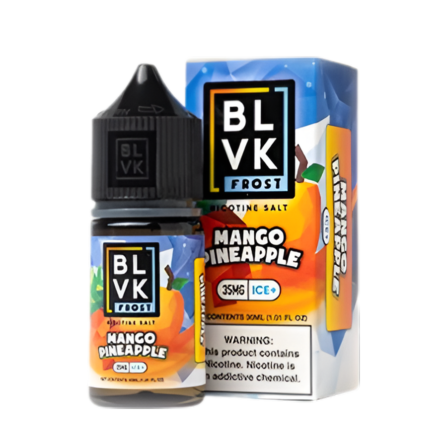 BLVK Frost Salt Nicotine Vape Juice 35 Mg Mango Pineapple Ice 