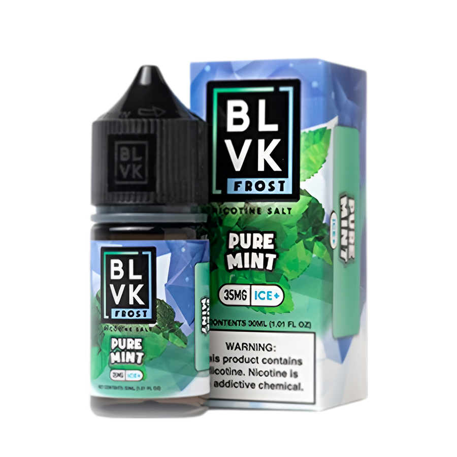 BLVK Frost Salt Nicotine Vape Juice 35 Mg Pure Mint Ice 