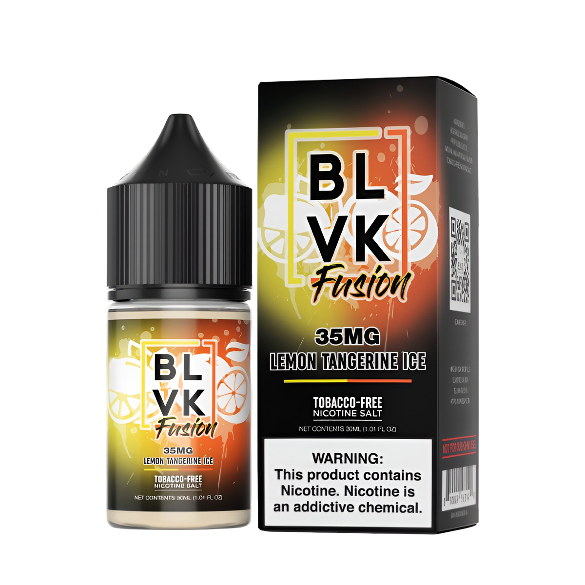 BLVK Fusion Salt Nic Vape Juice | 35 ~ 50Mg Nic in 5 Flavors BLVK Fusion Salt Nic Vape Juice | 35 ~ 50Mg Nic in 5 Flavors