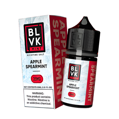 BLVK Mint Salt Nic Vape Juice | 35 ~ 50 Mg Nic in 6 Flavors BLVK Mint Salt Nic Vape Juice | 35 ~ 50 Mg Nic in 6 Flavors