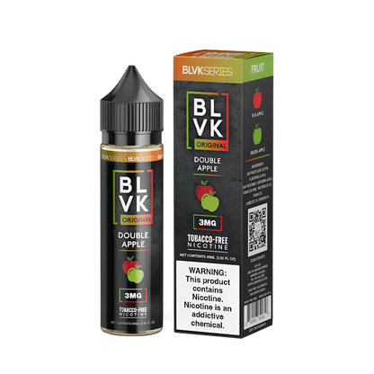 BLVK Fruits Freebase Vape Juice 0 Mg Double Apple 