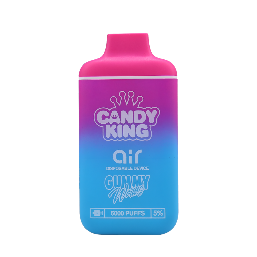 Candy King Air 6000 Disposable Vape Gummy Worms  
