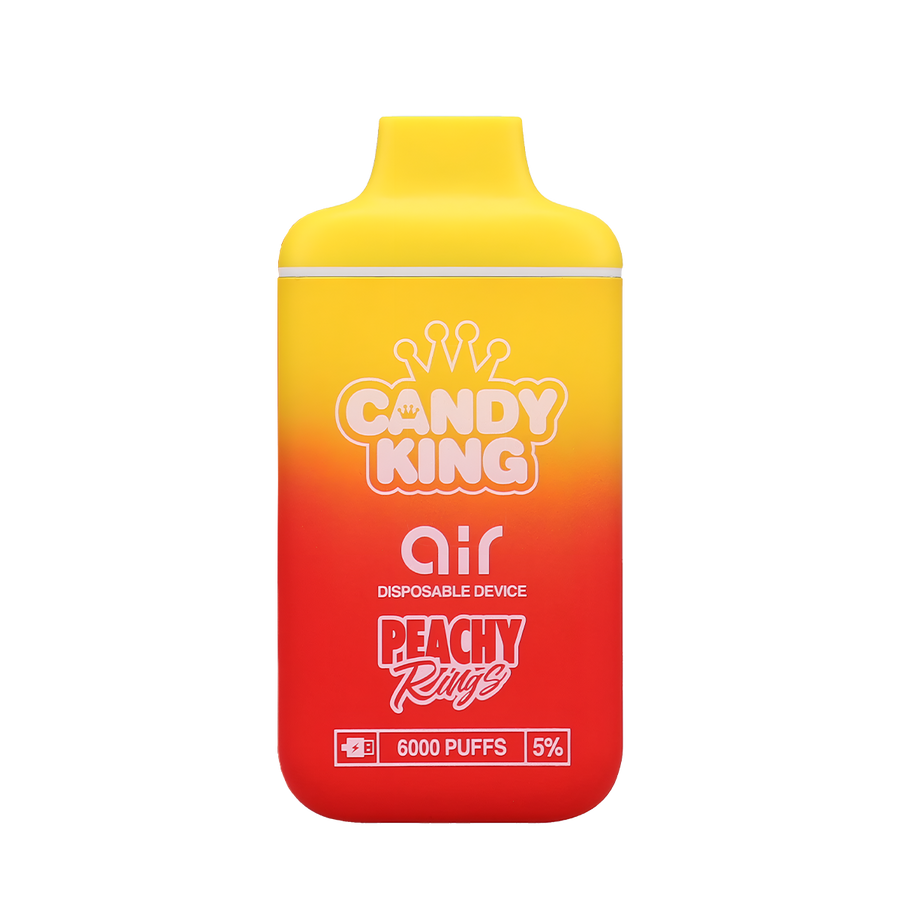 Candy King Air 6000 Disposable Vape Peachy Rings  