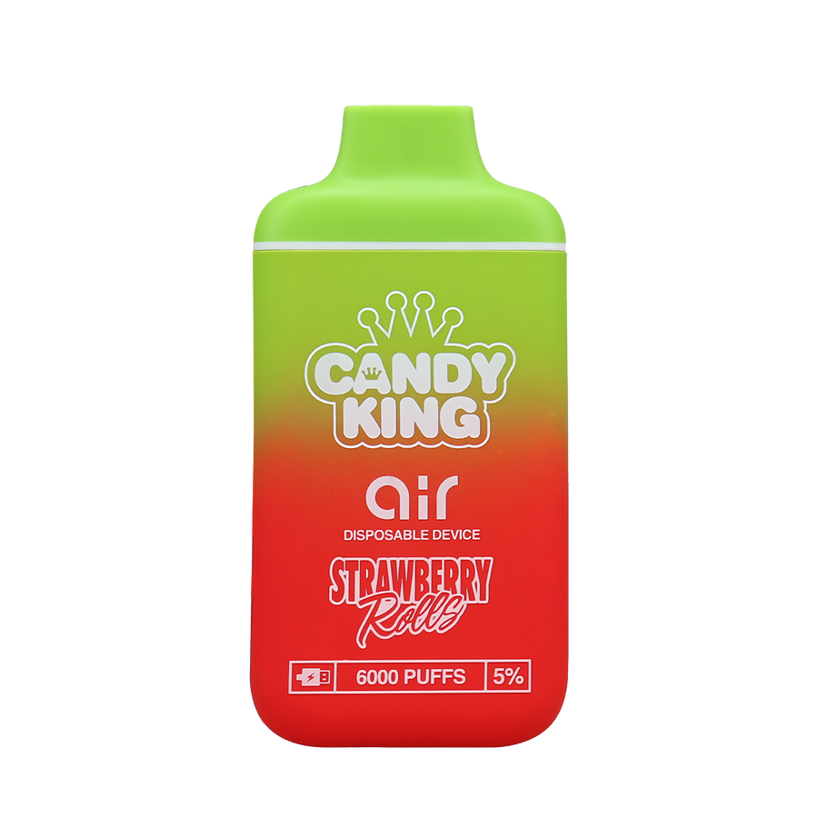 Candy King Air 6000 Disposable Vape Strawberry Rolls  