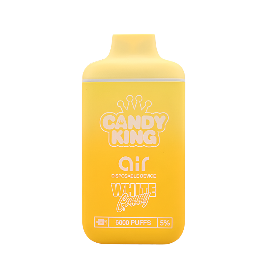Candy King Air 6000 Disposable Vape White Gummy  
