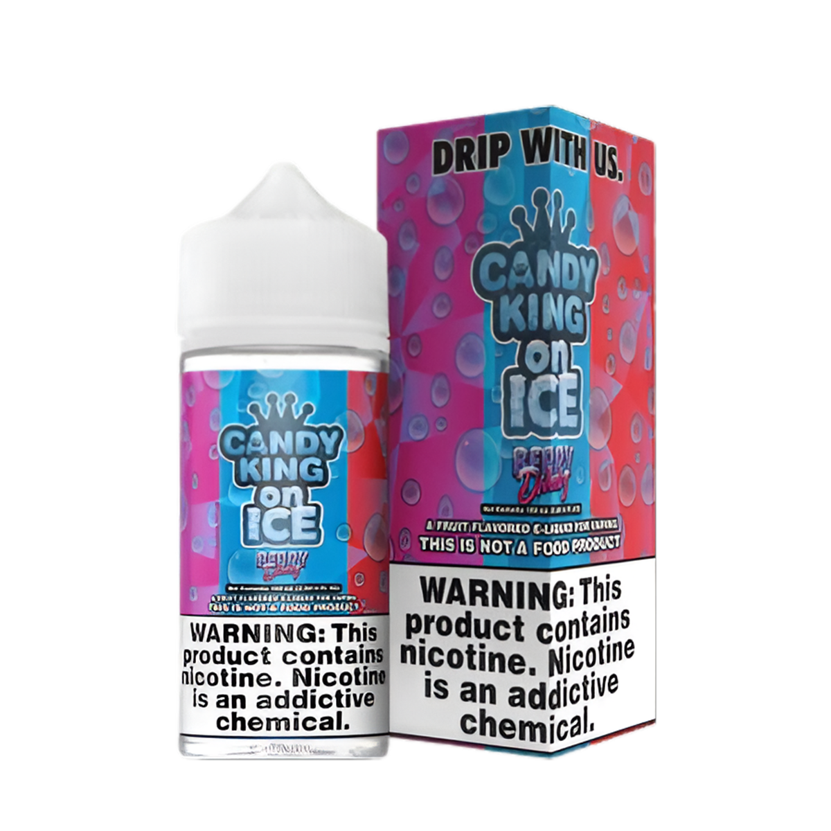 Candy King Iced Freebase Juice | 0 ~ 6 Mg Nic in 11 Flavors Candy King Iced Freebase Juice | 0 ~ 6 Mg Nic in 11 Flavors