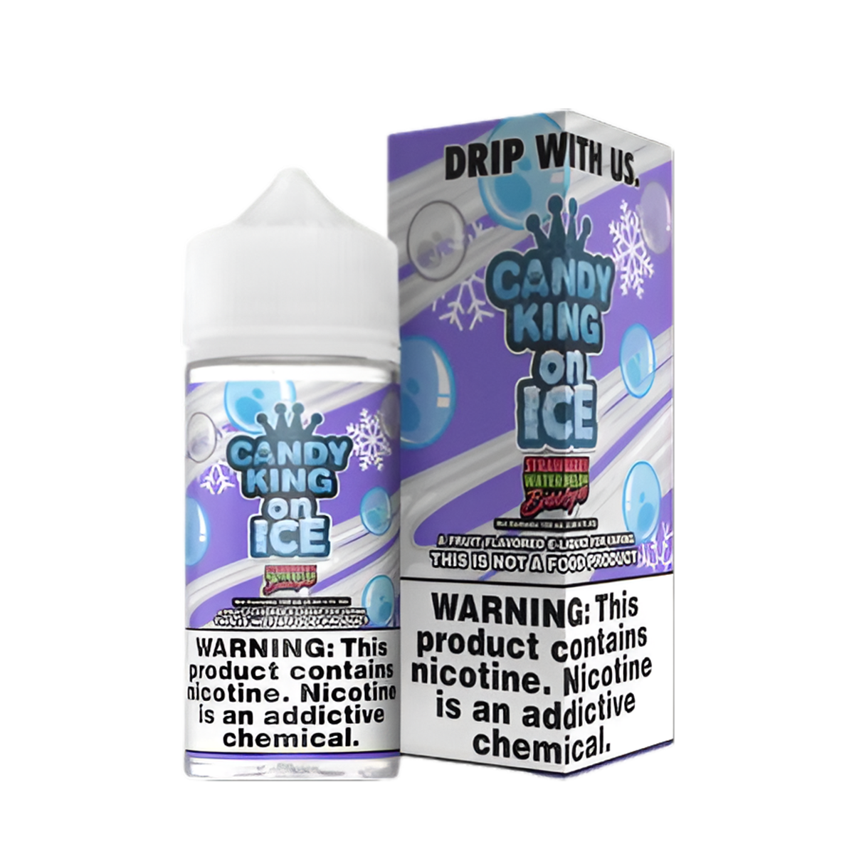 Candy King Iced Freebase Juice | 0 ~ 6 Mg Nic in 11 Flavors Candy King Iced Freebase Juice | 0 ~ 6 Mg Nic in 11 Flavors