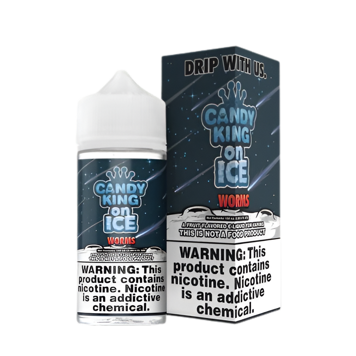 Candy King Iced Freebase Juice | 0 ~ 6 Mg Nic in 11 Flavors Candy King Iced Freebase Juice | 0 ~ 6 Mg Nic in 11 Flavors
