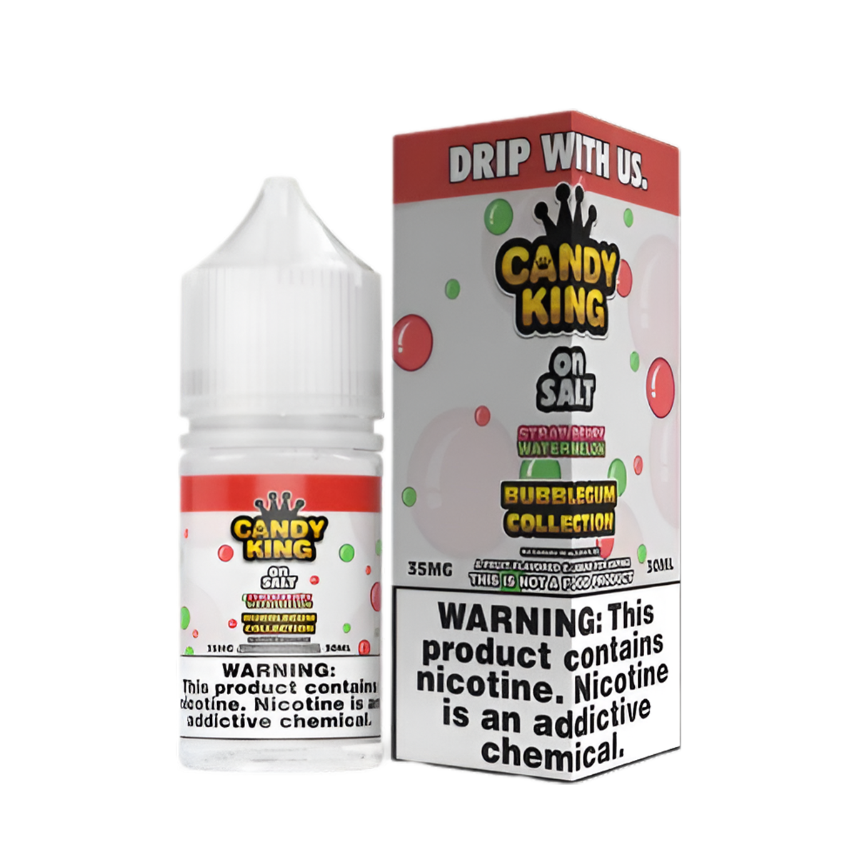 Candy King Salt Nic Vape Juice| 35 ~ 50 Mg Nic in 19 Flavors Candy King Salt Nic Vape Juice| 35 ~ 50 Mg Nic in 19 Flavors