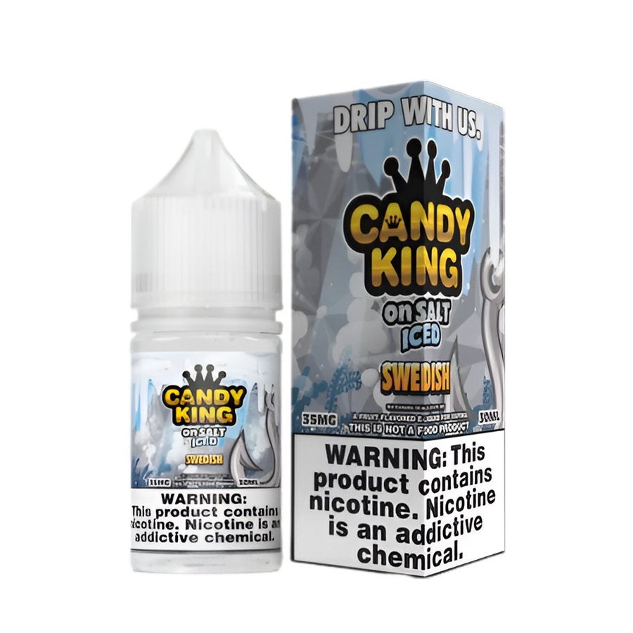 Candy King Iced Salt Nicotine | 35 ~ 50 Mg Nic in 11 Flavors Candy King Iced Salt Nicotine | 35 ~ 50 Mg Nic in 11 Flavors