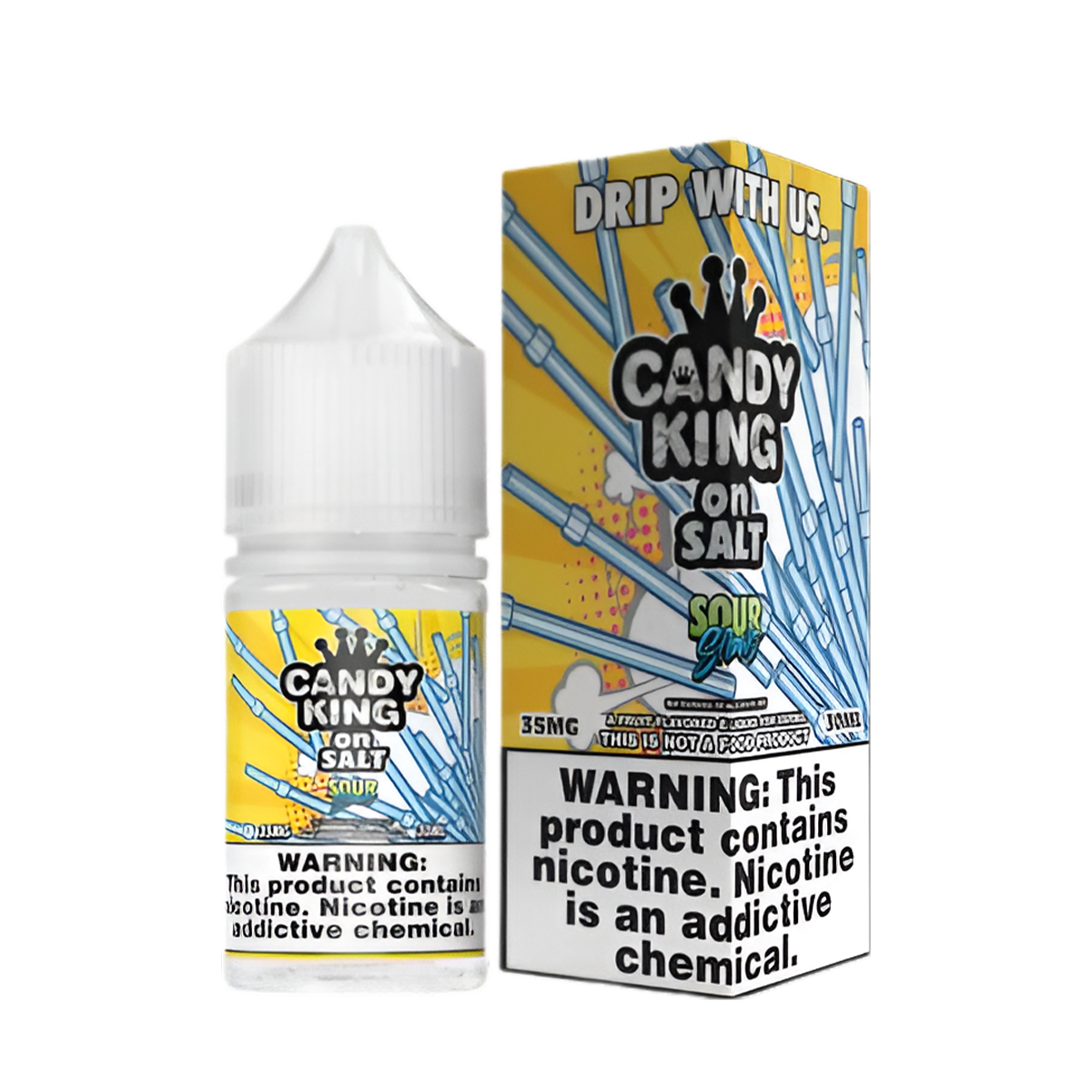 Candy King Salt Nic Vape Juice| 35 ~ 50 Mg Nic in 19 Flavors Candy King Salt Nic Vape Juice| 35 ~ 50 Mg Nic in 19 Flavors