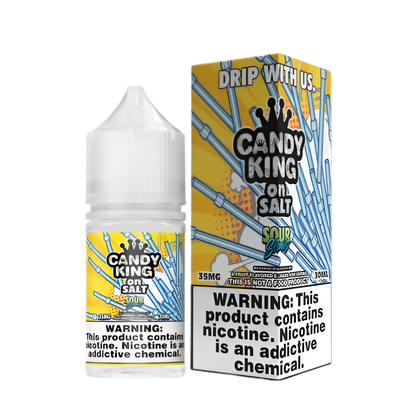 Candy King Salt Nicotine Vape Juice 35 Mg Sour Straws 