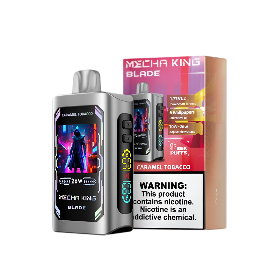 Mecha King Blade 25K Disposable Vape | Interactive UI Mecha King Blade 25K Disposable Vape | Interactive UI