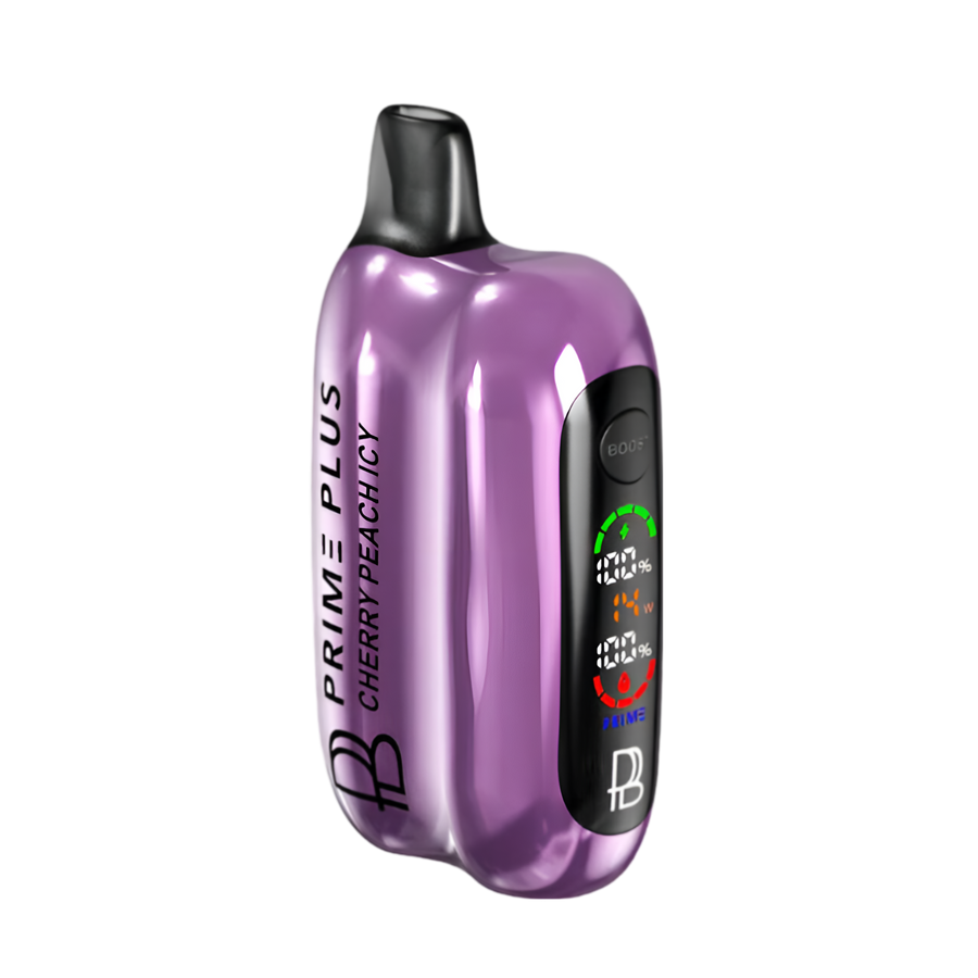 Prime Plus 26K Disposable Vape | Informative Side Screen Prime Plus 26K Disposable Vape | Informative Side Screen
