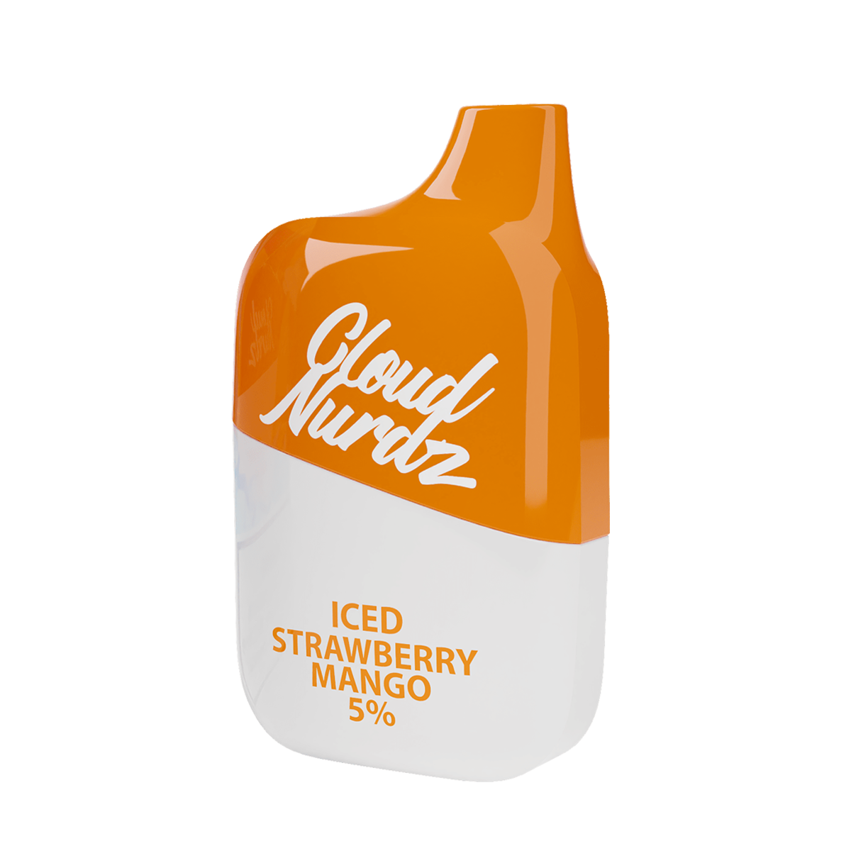 Cloud Nurdz 4500 Disposable Vape Iced Strawberry Mango  