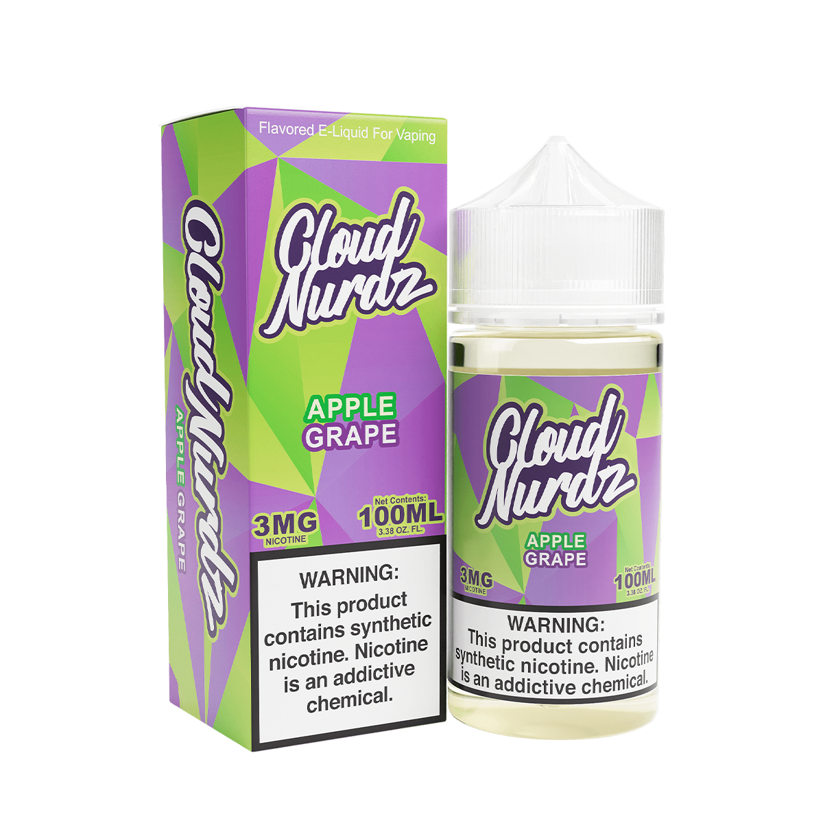 Cloud Nurdz Freebase Vape Juice | 0 ~ 18Mg Nic in 11 Flavors Cloud Nurdz Freebase Vape Juice | 0 ~ 18Mg Nic in 11 Flavors