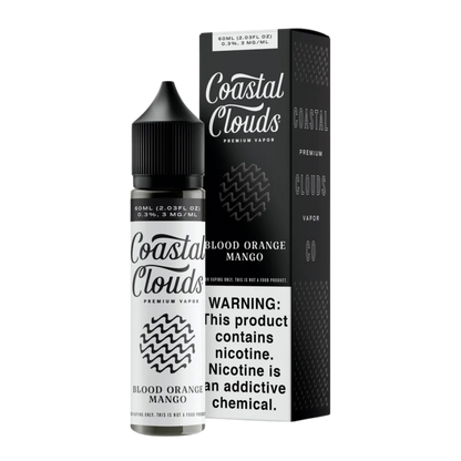 Coastal Clouds Freebase Vape Juice 0 Mg 60 Ml Blood Orange Mango