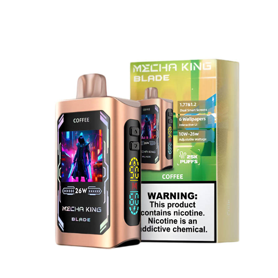 Mecha King Blade 25K Disposable Vape | Interactive UI Mecha King Blade 25K Disposable Vape | Interactive UI