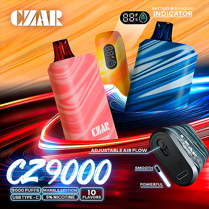 Czar CZ9000 Disposable Vape