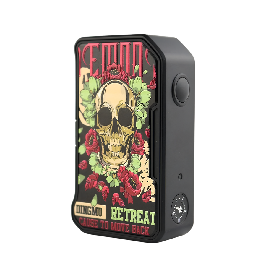 Dovpo MVV II Mechanical Box-Mod Kit Black Skull & Roses  
